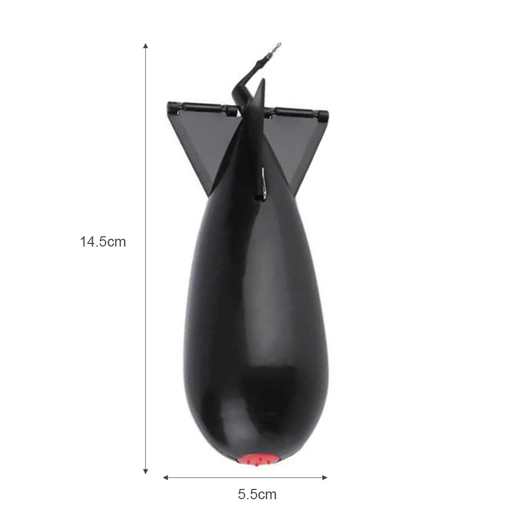 Carp Fishing Rocket Bomb Float Bait Thrower ABS Material Feeder Tackle Tool