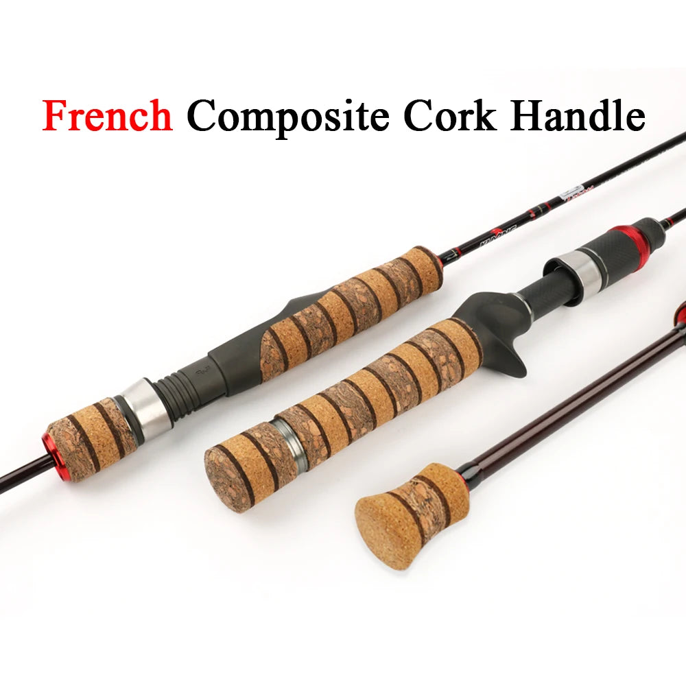 Ultra Light Soft Fishing Rod 1.8m 1.9m 1.92m Fast Medium Action Spinning Rod Carbon Fiber Trout Fishing