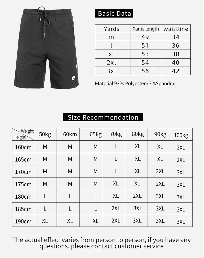 Bicycle Shorts Pants for Men with Pockets Quick-Drying Breathable Comfortable Loose Fit Unisex Black Polyester Spandex