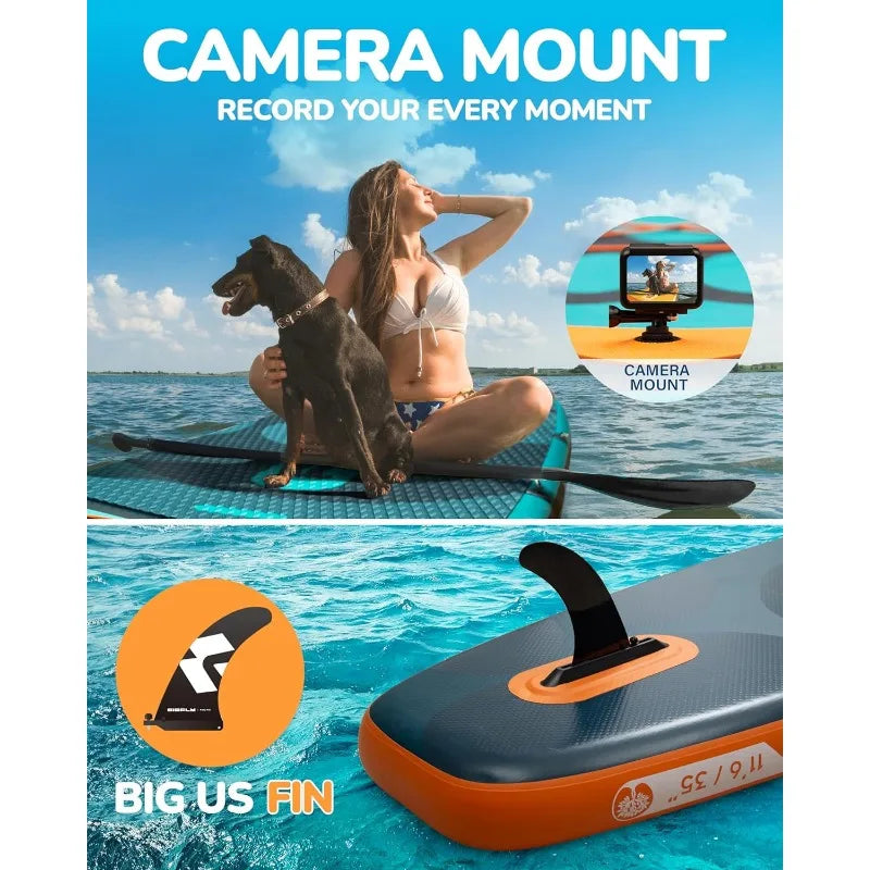11 Feet 6 Inches by 35 Inches Inflatable Stand Up Paddle Board