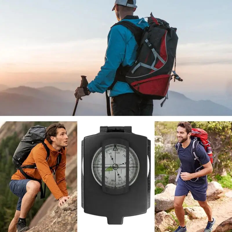 Waterproof High Precision Compass Outdoor Gadget Sports Hiking
