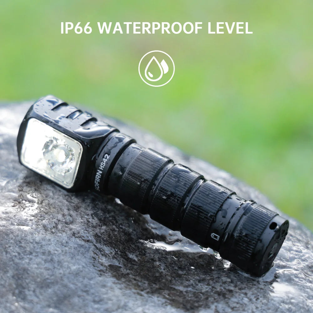 USB C Rechargeable Power Bank Flashlight Aluminum Alloy Camping Hiking Fishing
