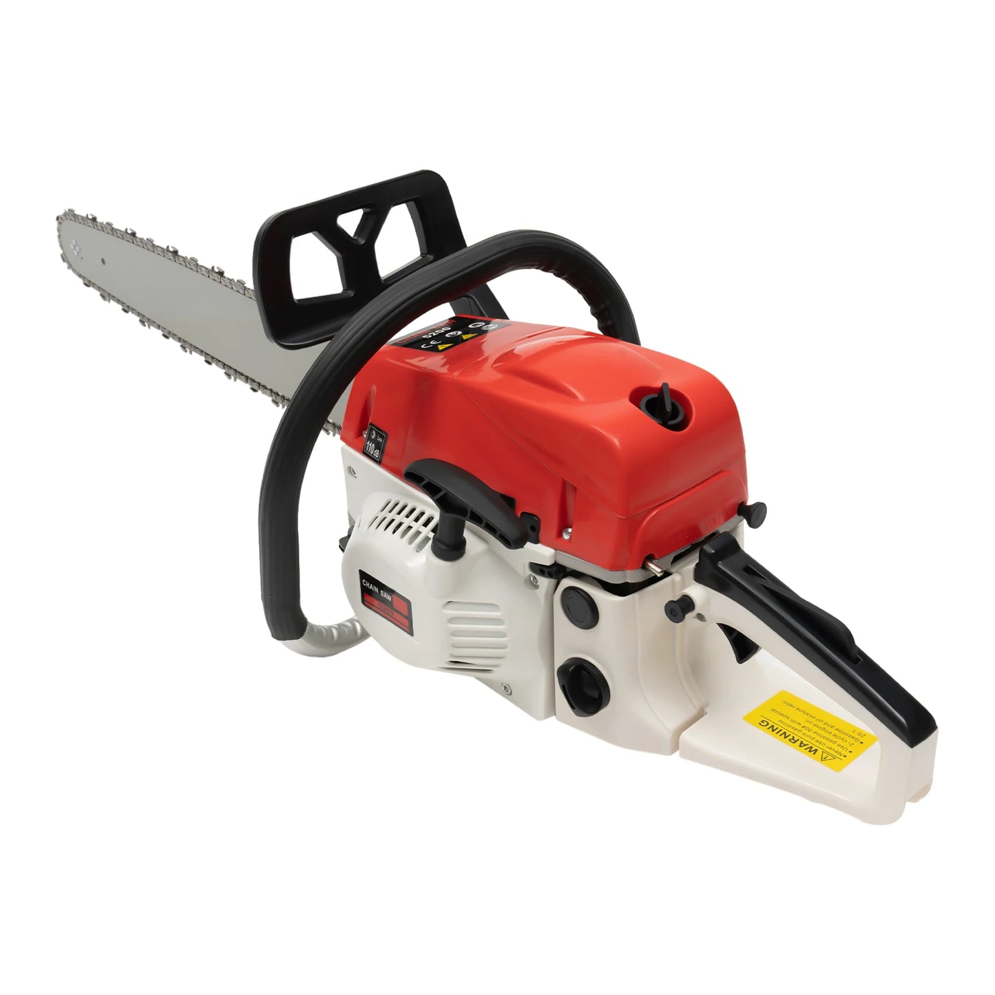 22 Inch Gasoline Chainsaw 2-Stroke Engine 52cc Power