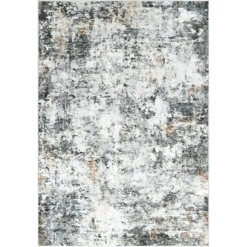 8x10 Stain Resistant Area Rugs Non Slip Striped Design