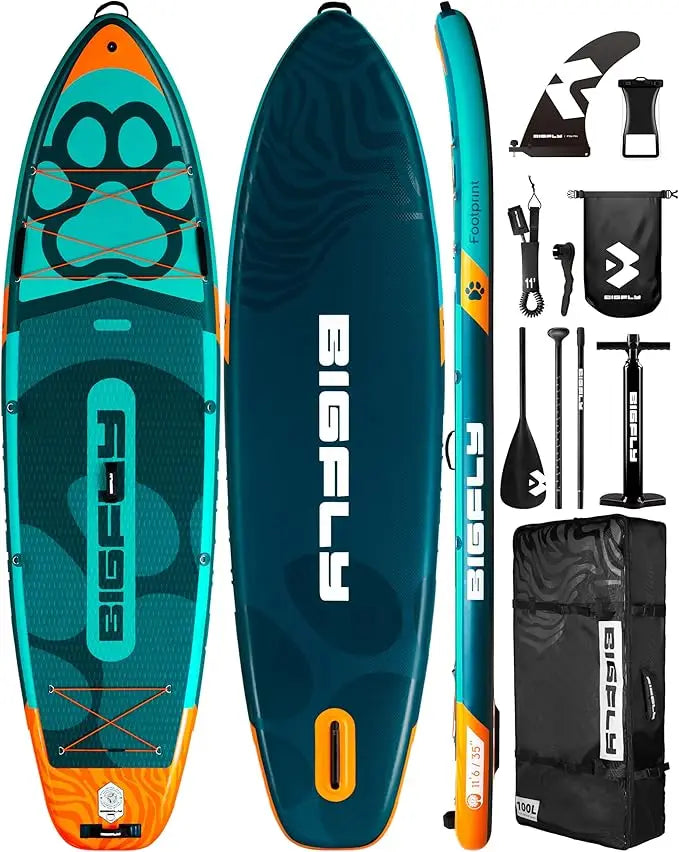 11 Feet 6 Inches by 35 Inches Inflatable Stand Up Paddle Board