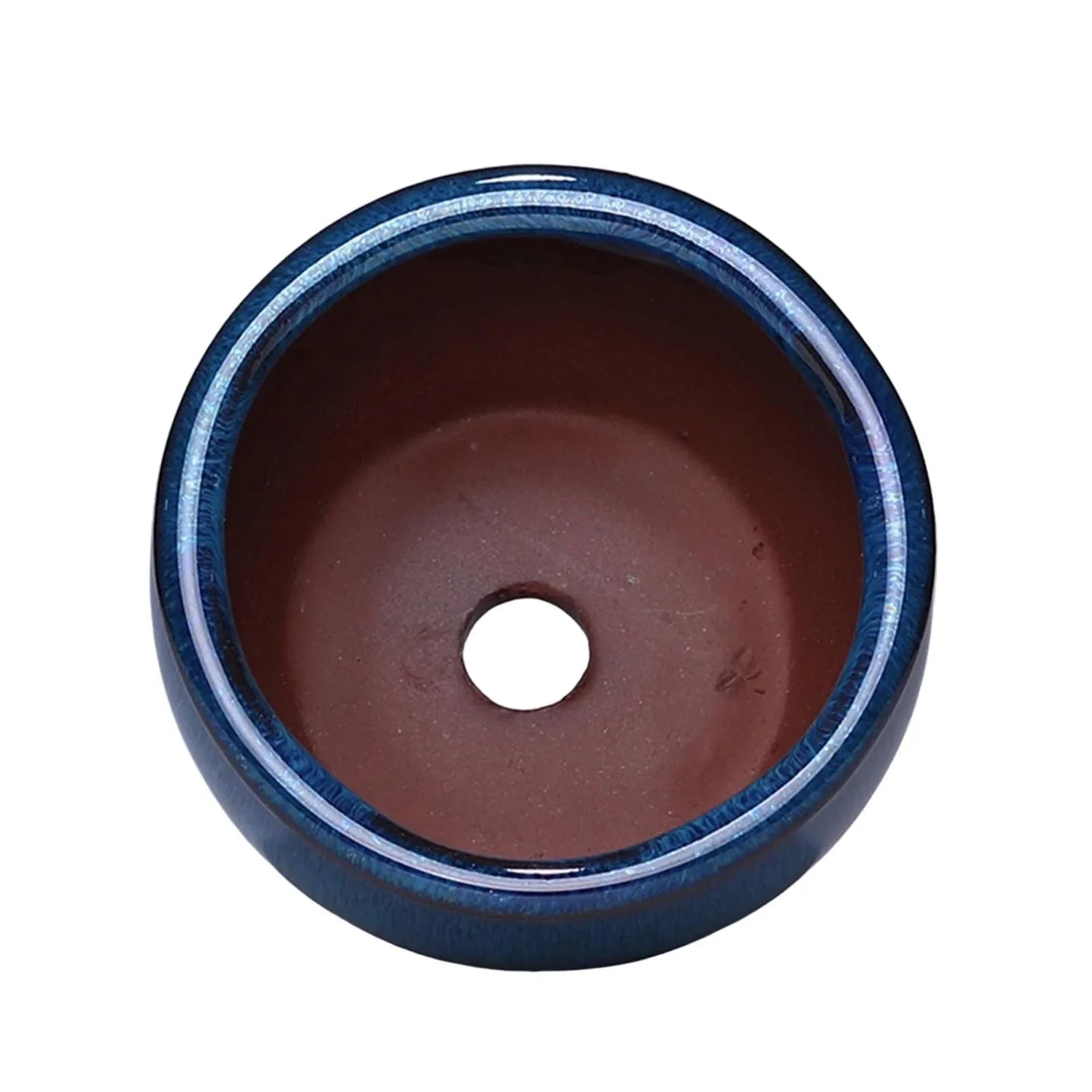 Ceramic Garden Planter Small Glazed Flower Pot for Indoor Plants Cactus Herbs and Aloes
