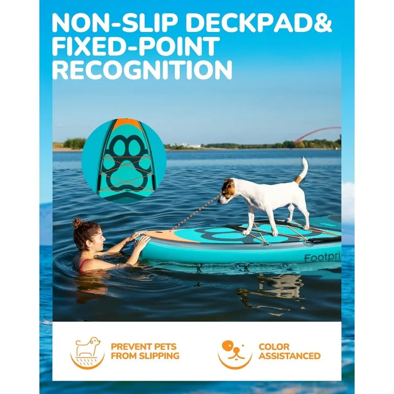 11 Feet 6 Inches by 35 Inches Inflatable Stand Up Paddle Board