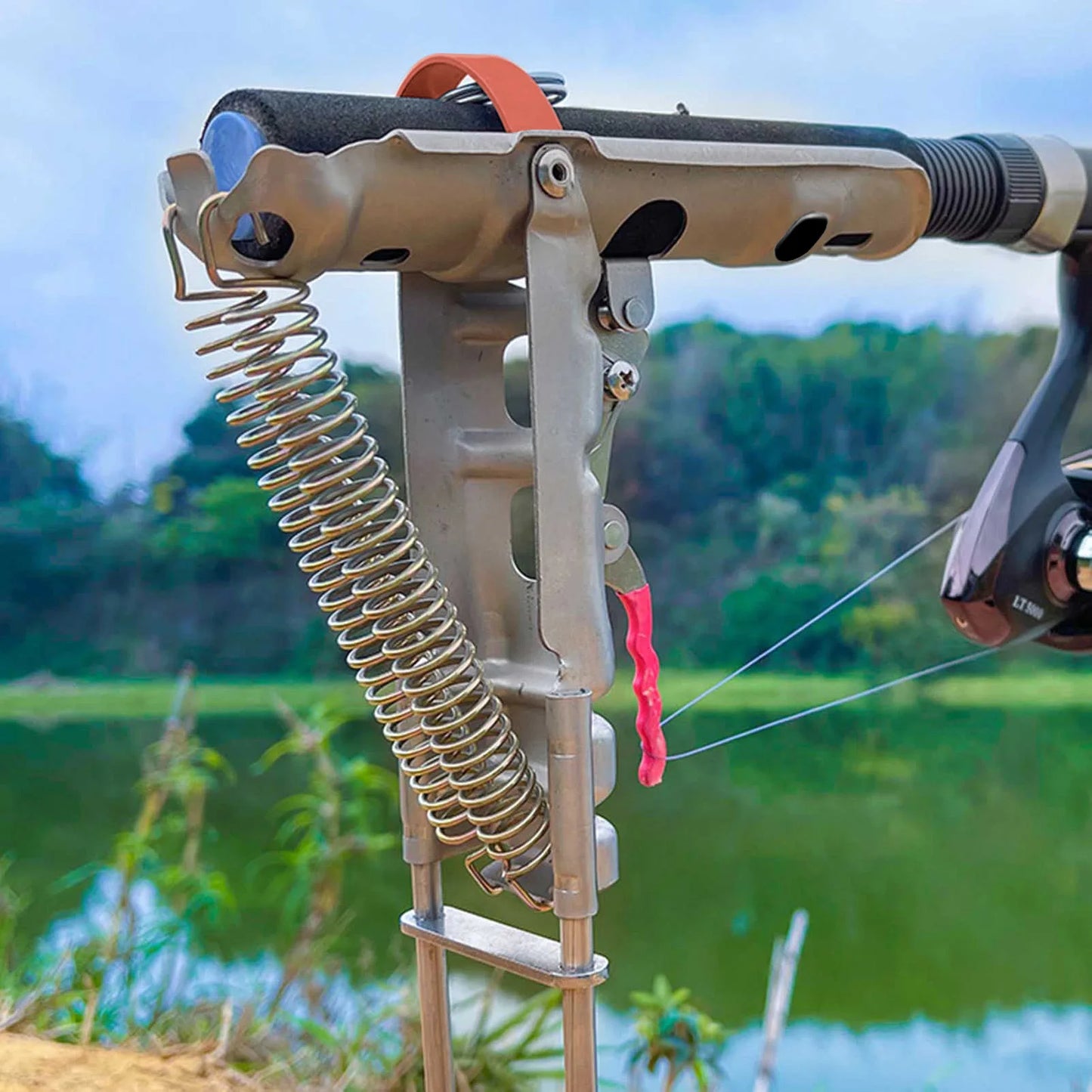 Fishing Rod Stand Holder Made of Premium Stainless Steel for Durability and Rust Resistance