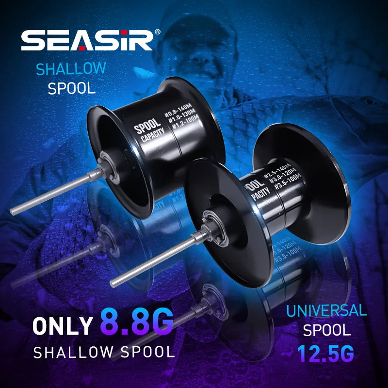 Fresh Seawater Baitcasting Fishing Reel 7.3 Gear Ratio