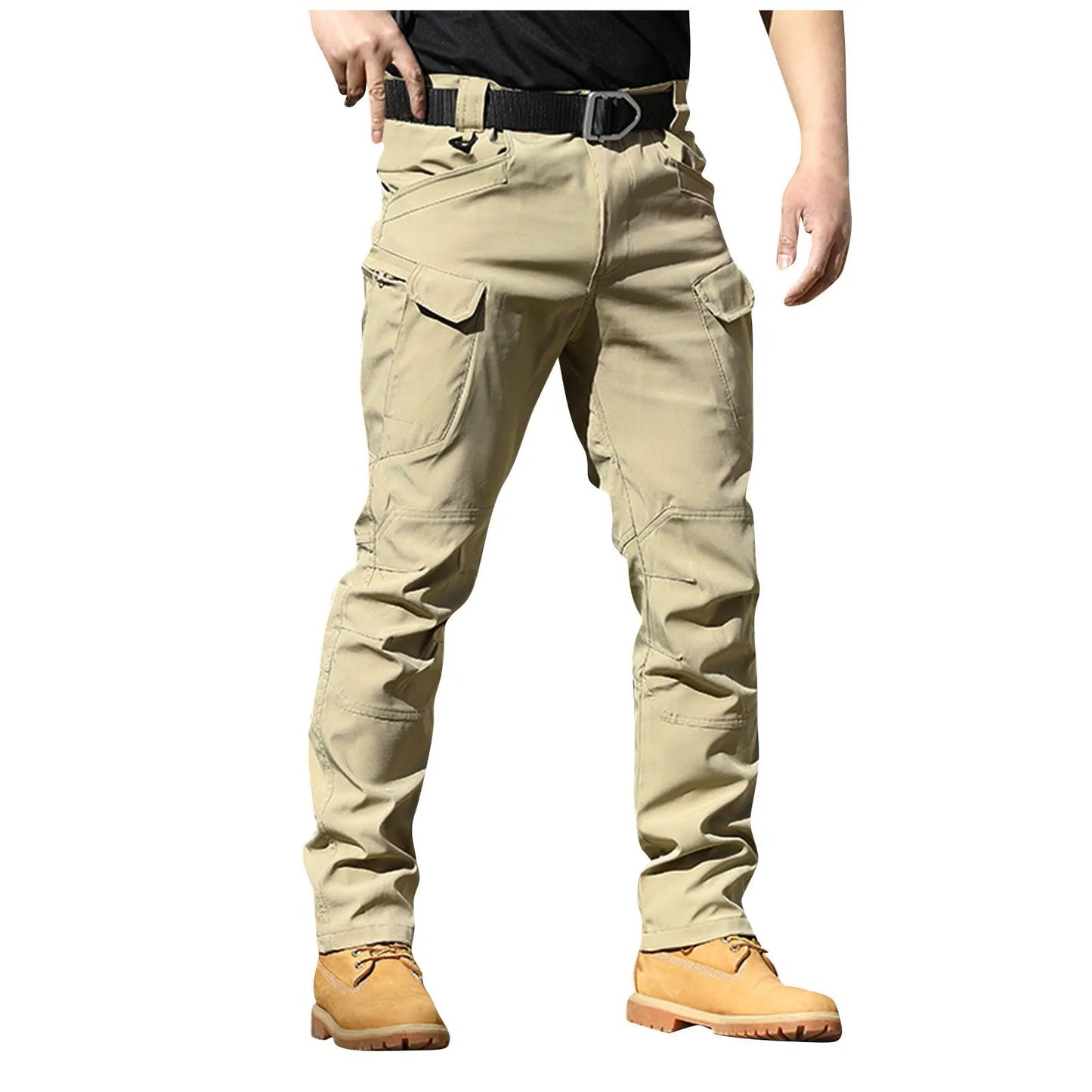 Men's Multi Pocket Pants Cargo Style for Casual Wear