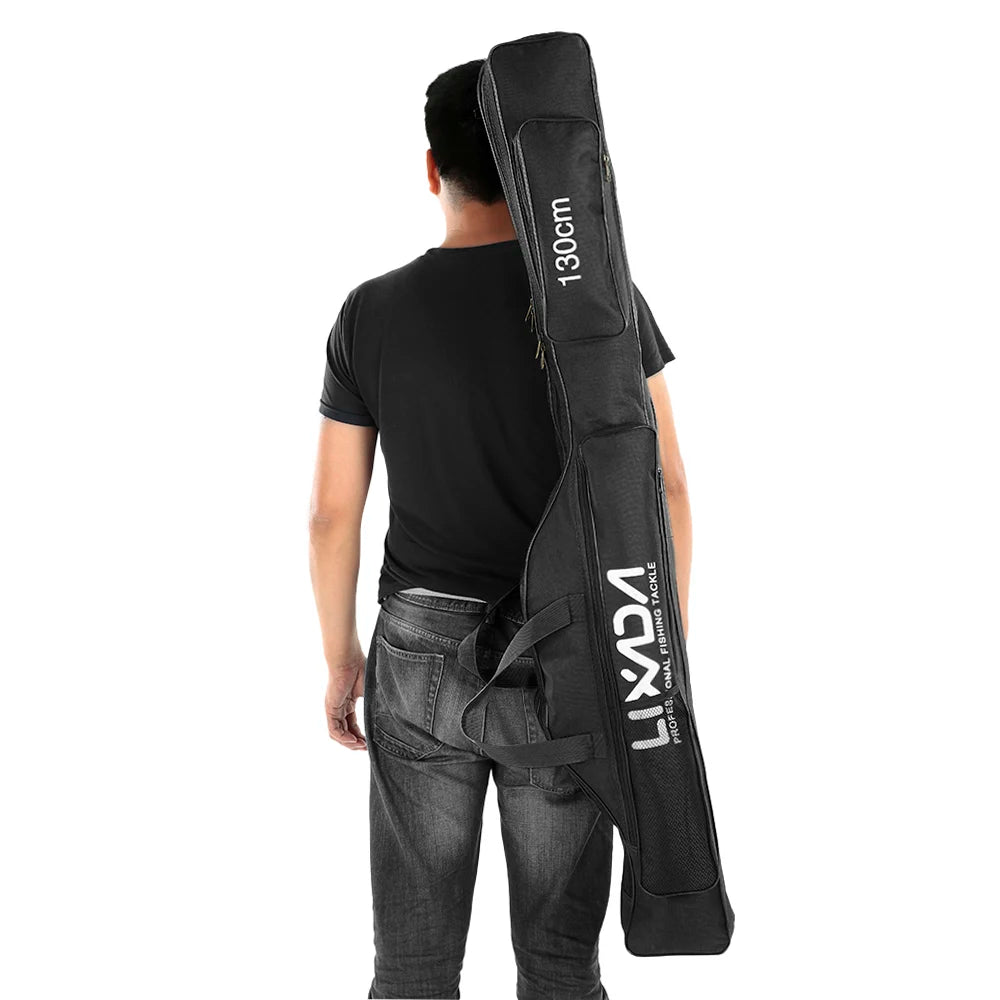 Fishing Bag Oxford Cloth Folding Fishing Rod Tackle Storage