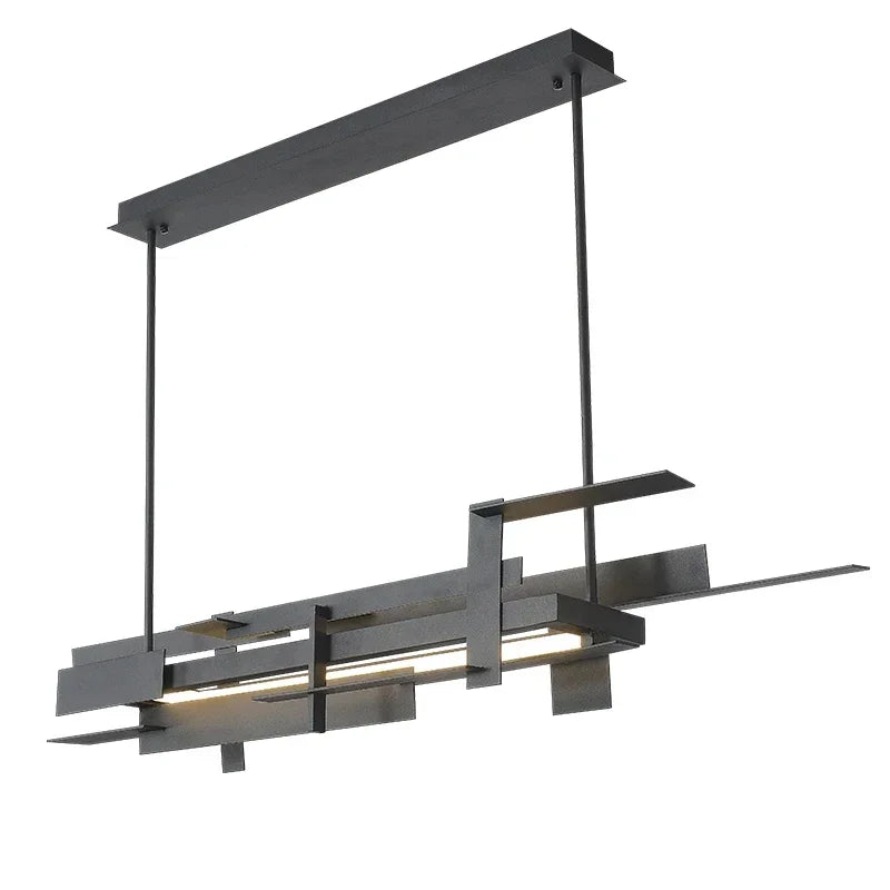 Nordic Restaurant Wall Lamp Cord Pendant Iron Finish Energy Saving Dimmable Light