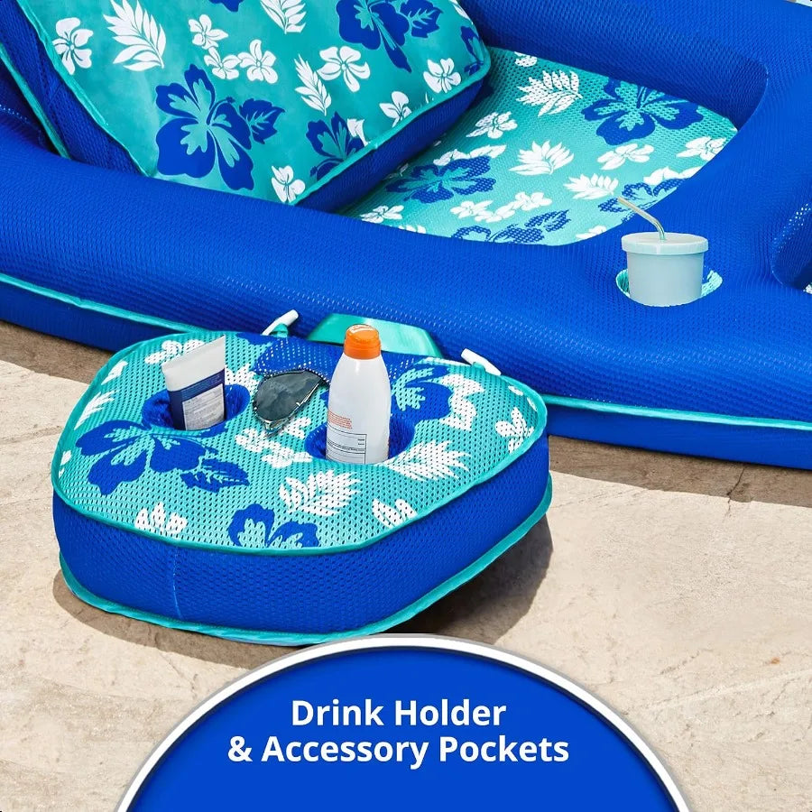 Extra Large Inflatable Pool Float Lounge for Ages 14 and Up