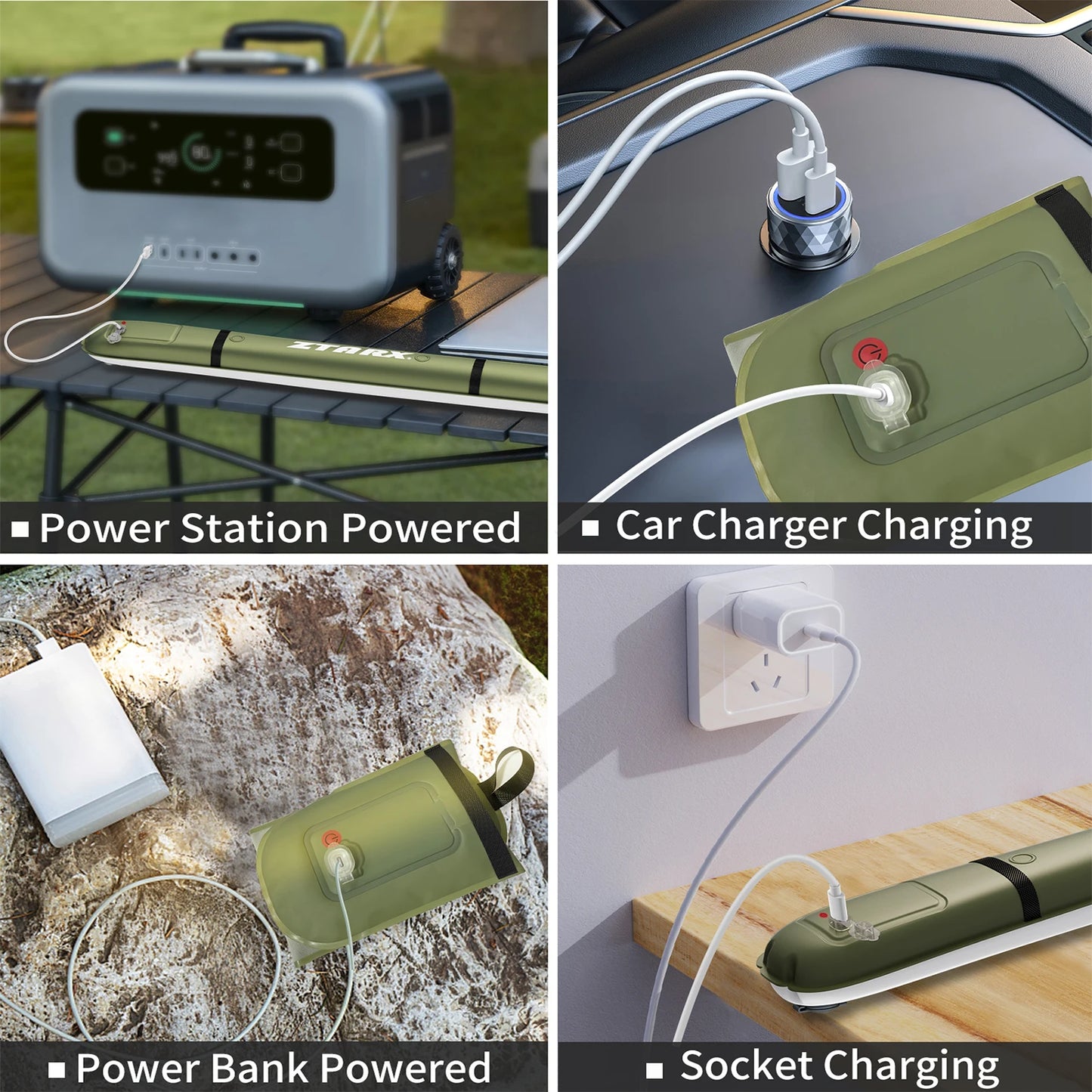 Rechargeable Portable Camping Tent Lamp for Outdoor Use