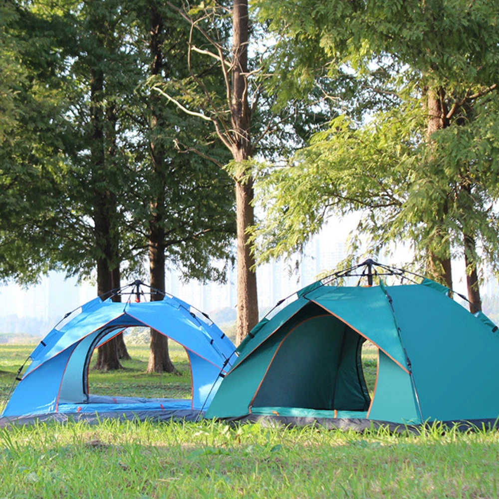 Water-Resistant Outdoor Pop Up Tent for Camping and Hiking
