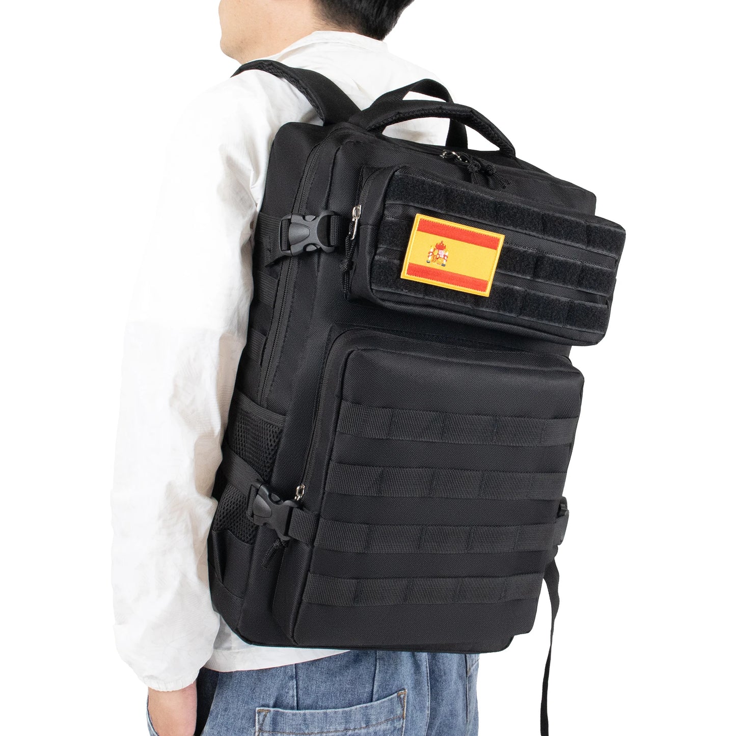 45L 25L Tactical Backpack Men's Waterproof Softback Unisex for Hiking Camping Hunting Travel Cycling