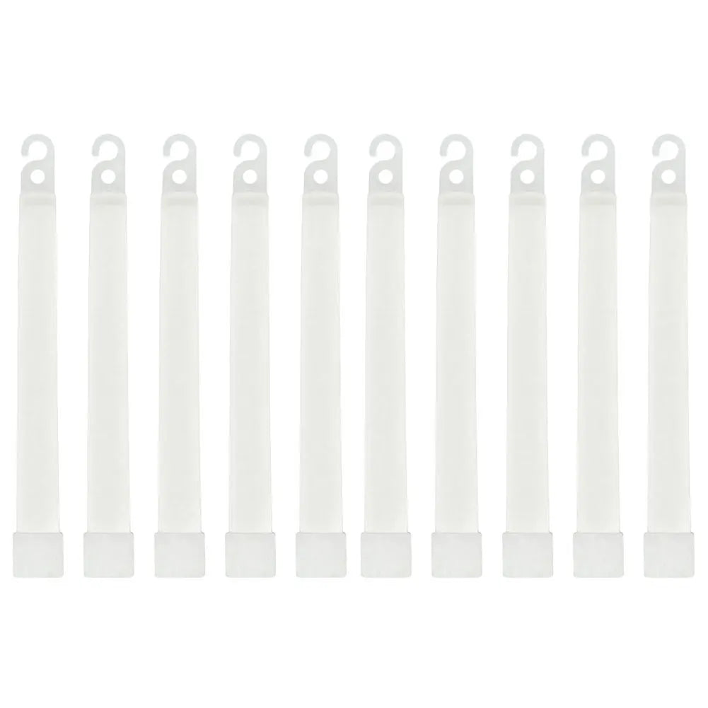 10 Pack 6 Inch Glow Light Sticks Emergency Warning Lamp Waterproof Hiking Camping Equipment