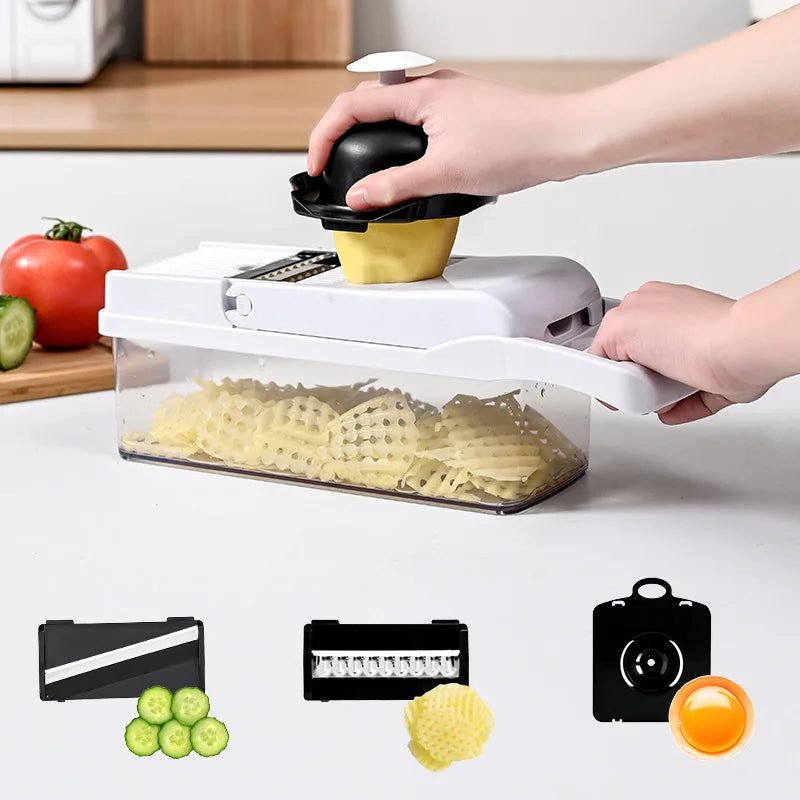26 Piece Stainless Steel Vegetable Slicing Set