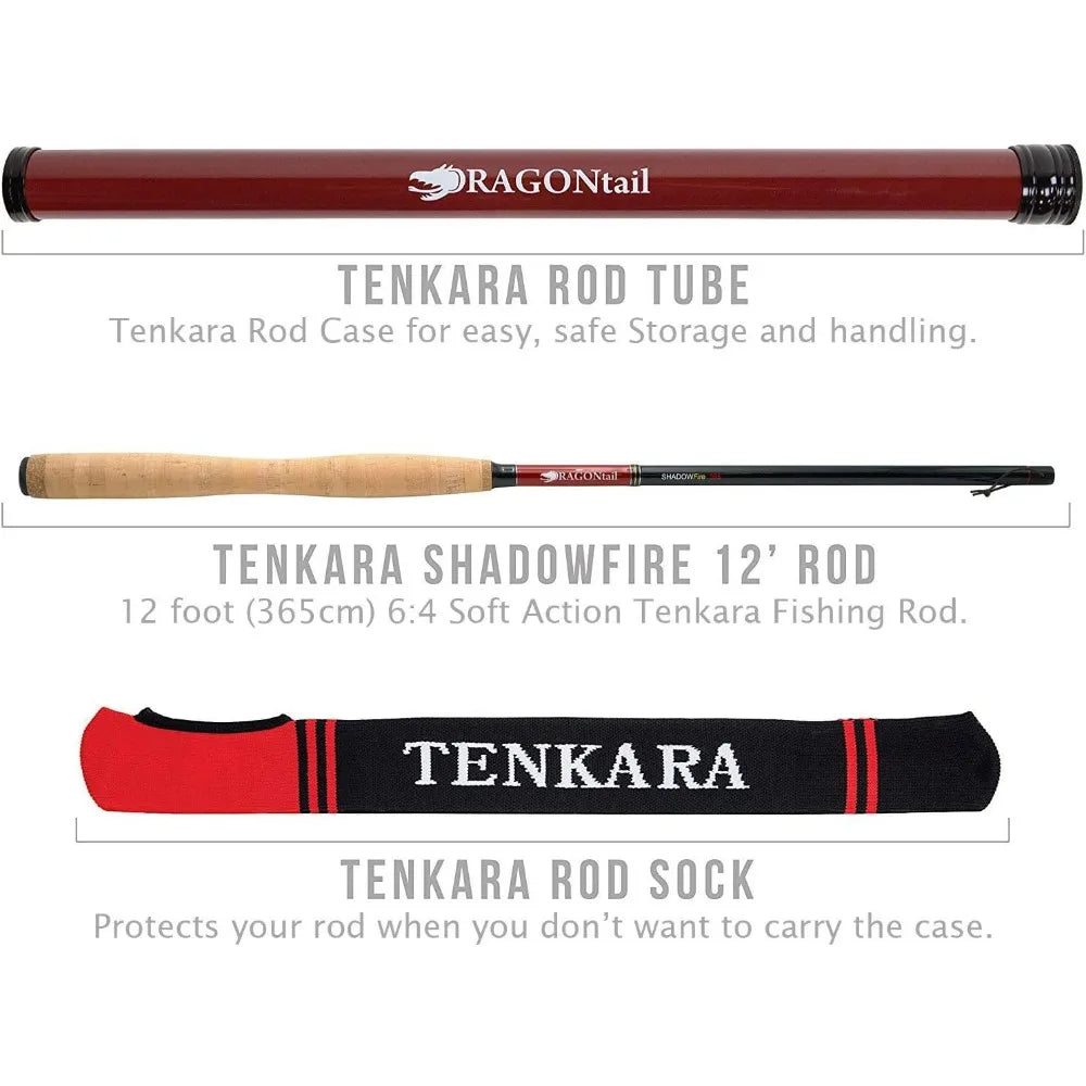 Shadowfire 365 12' Tenkara Fly Fishing Rod for Beginners