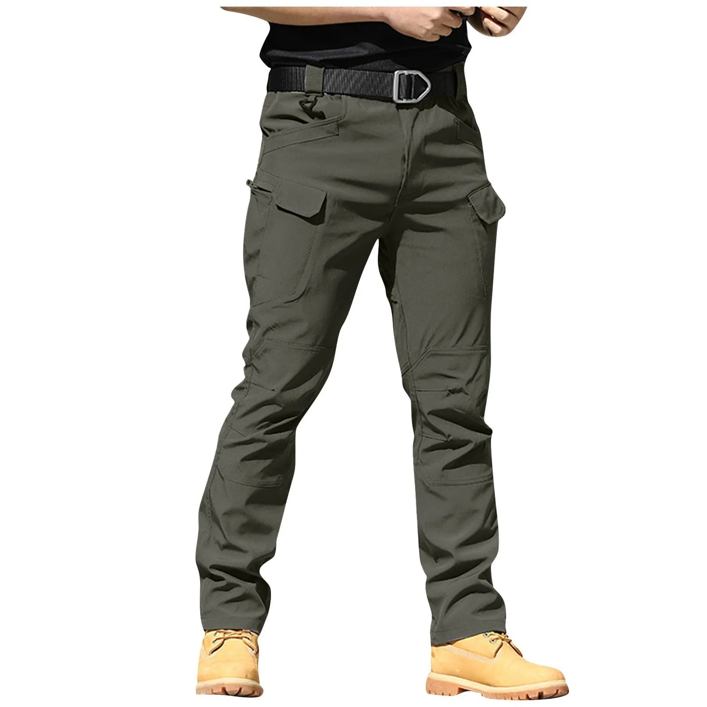 Men's Multi Pocket Pants Cargo Style for Casual Wear