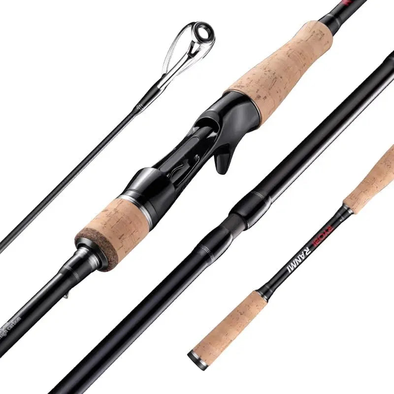 High Carbon Fiber Telescopic Spinning Casting Lure Rod for Ocean and Freshwater Fishing