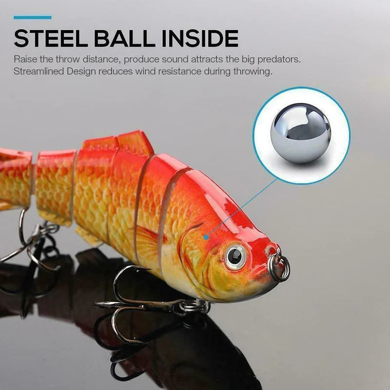 5 Pcs Bionic Lures High Quality Seawater Fishing Bait