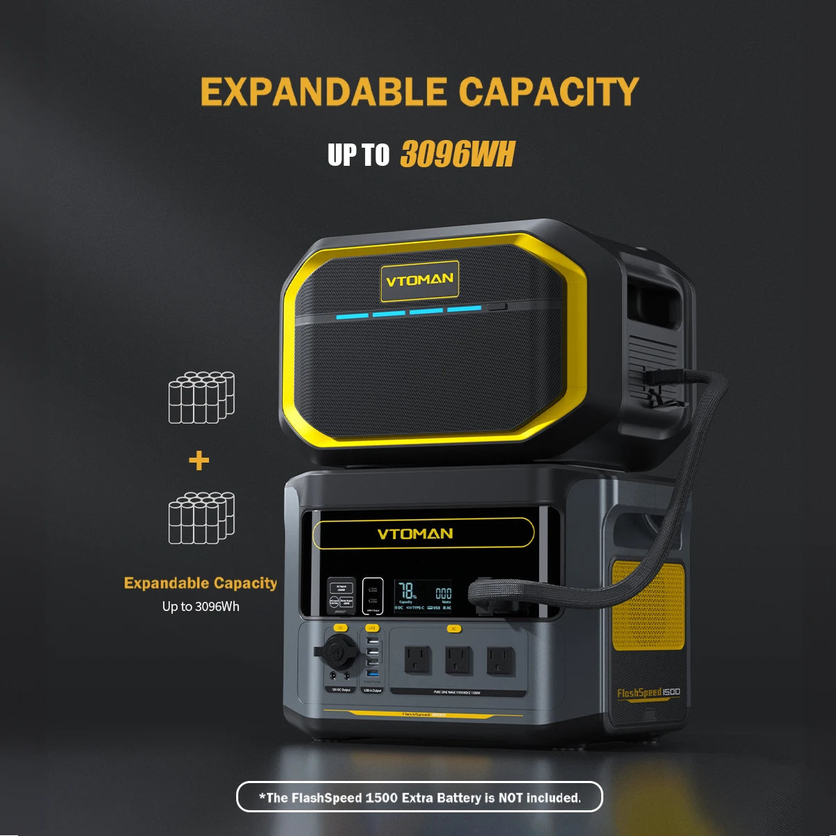 FlashSpeed 1500 Portable Power Station for Home Energy Use