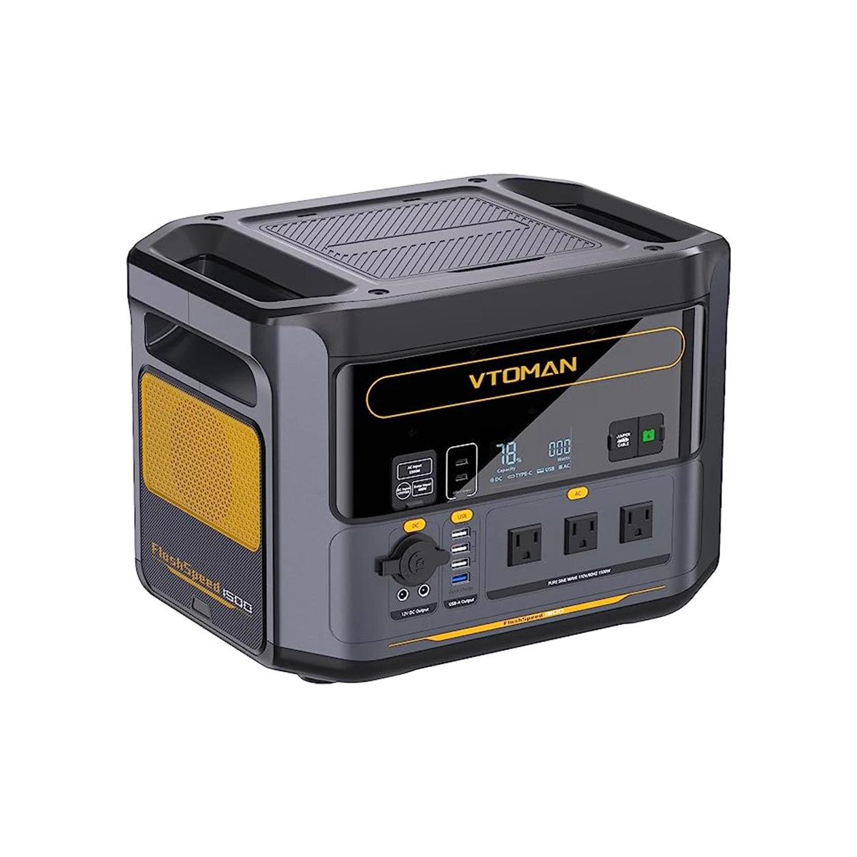 FlashSpeed 1500 Portable Power Station for Home Energy Use