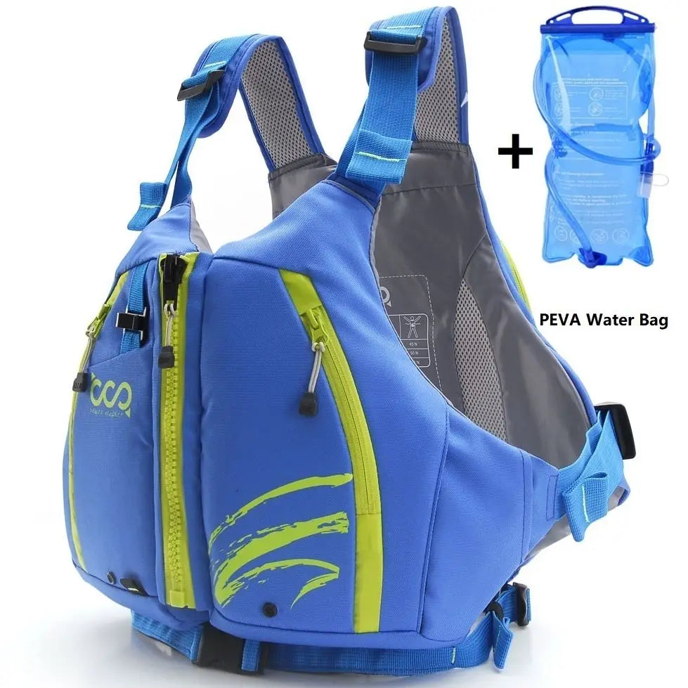 Adult Kids Kayak Life Jackets EN ISO 12402-5 Certified Buoyancy Aids Youth Safety Fishing Vest
