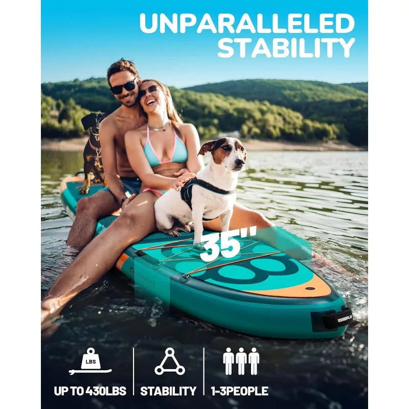11 Feet 6 Inches by 35 Inches Inflatable Stand Up Paddle Board