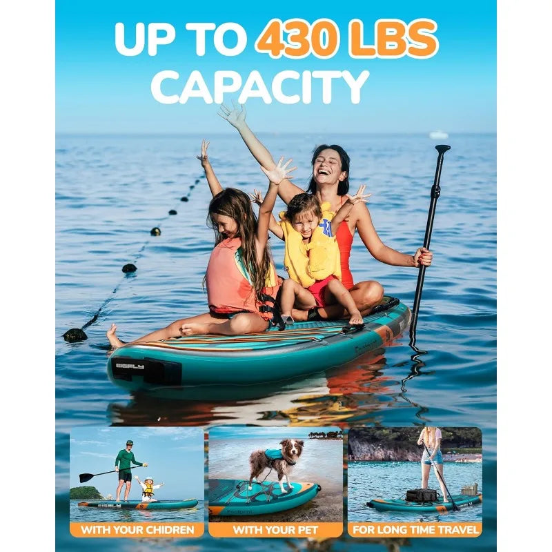 11 Feet 6 Inches by 35 Inches Inflatable Stand Up Paddle Board