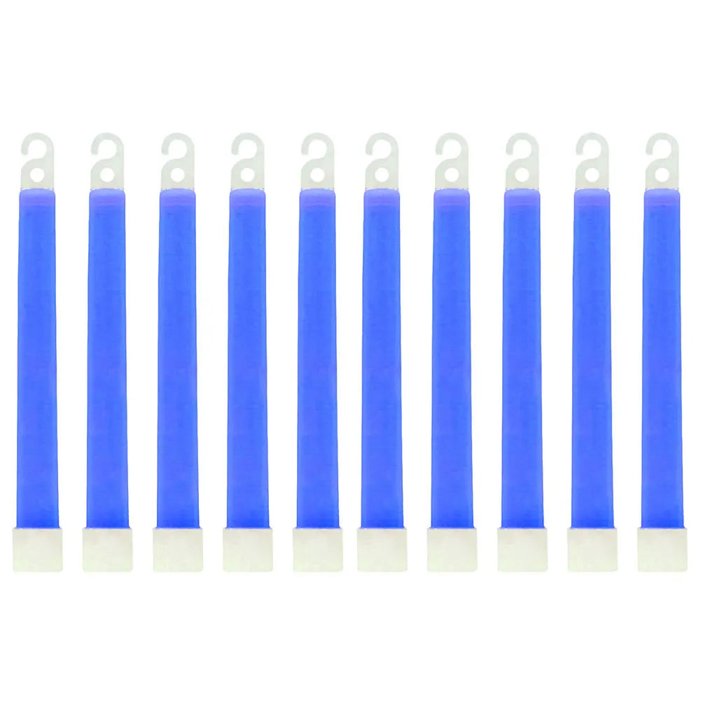 10 Pack 6 Inch Glow Light Sticks Emergency Warning Lamp Waterproof Hiking Camping Equipment