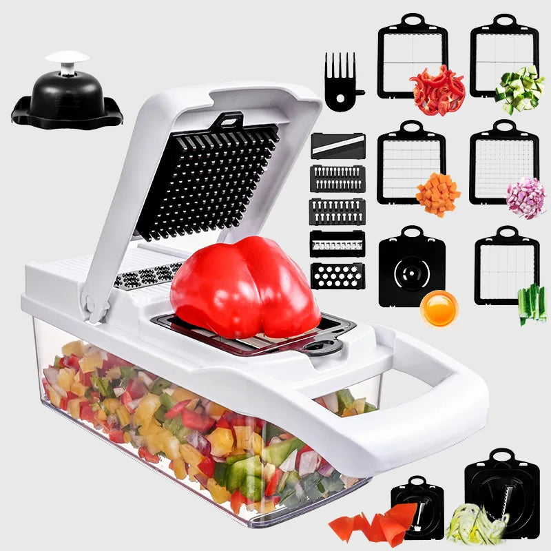 26 Piece Stainless Steel Vegetable Slicing Set