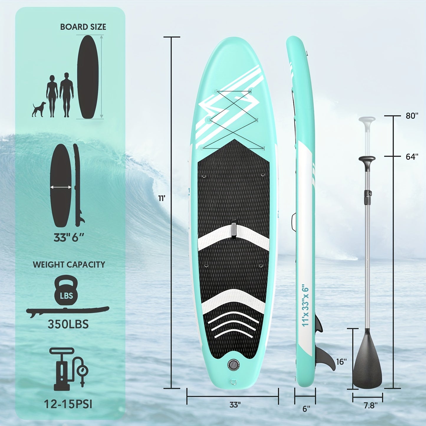 11' Stand Up Paddle Board