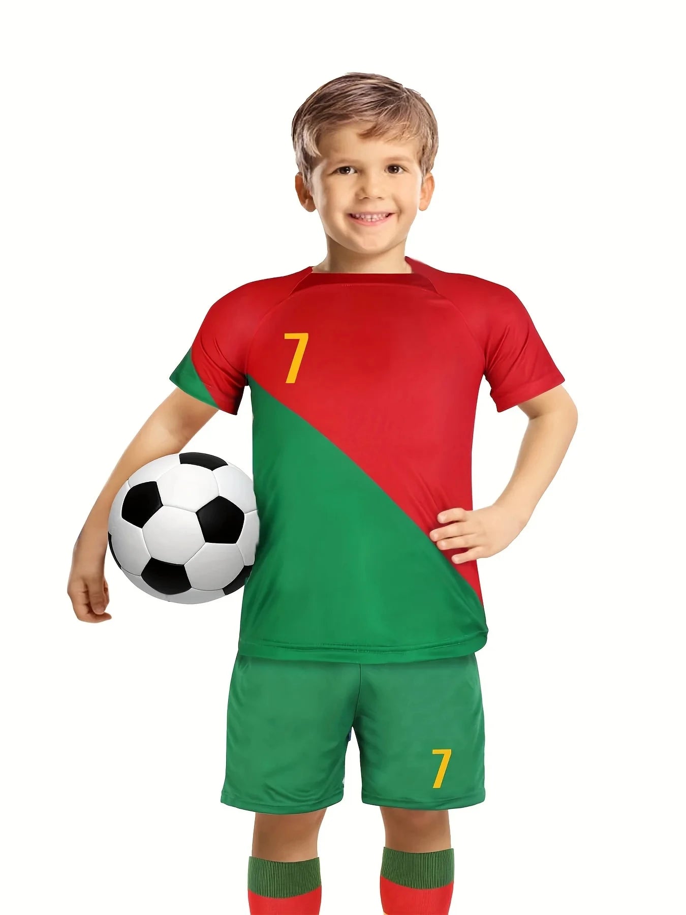 Children's Sports Suit Boy for Summer Active Wear 7-13Y