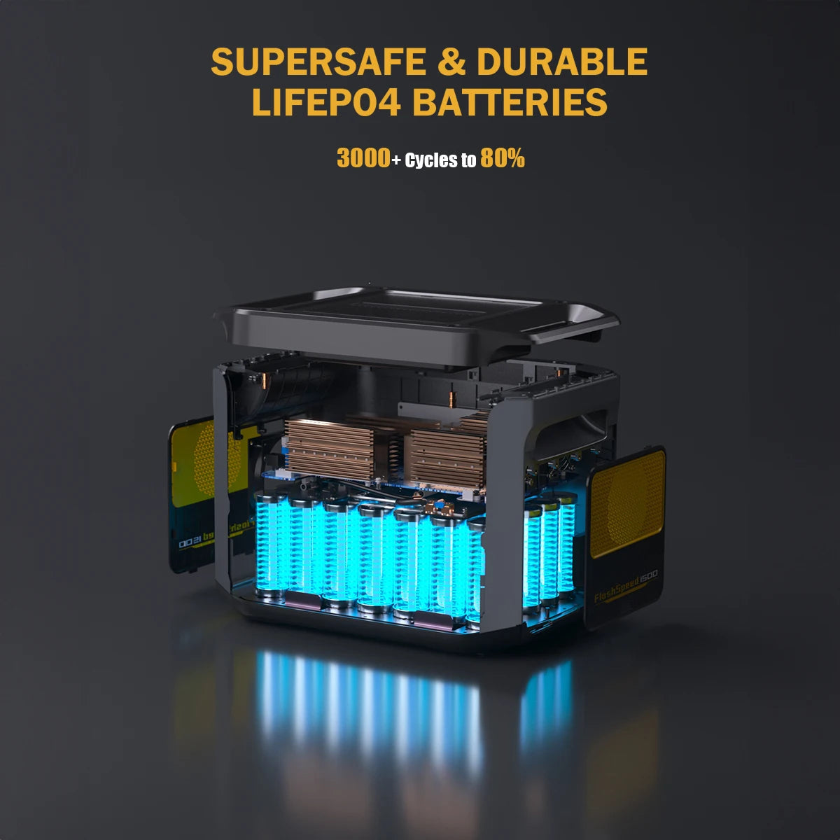 FlashSpeed 1500 Portable Power Station for Home Energy Use