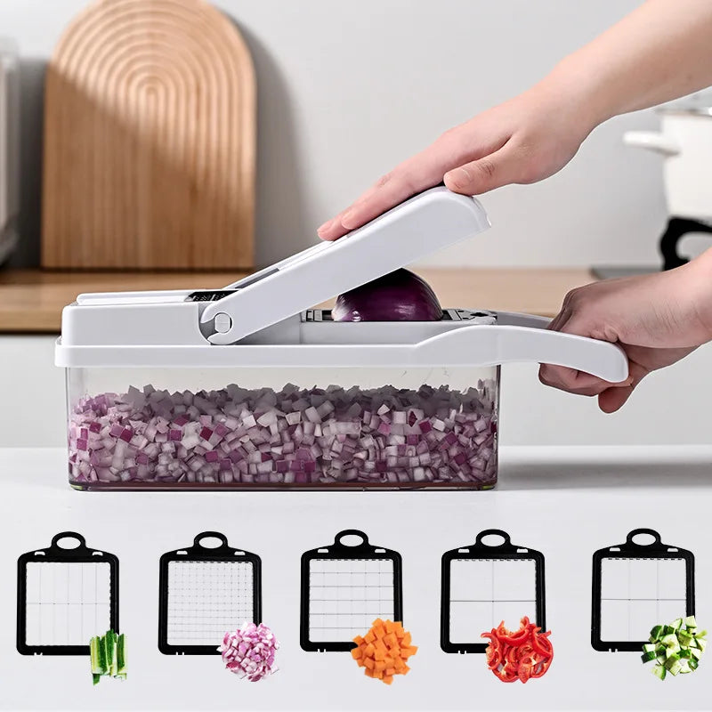 26 Piece Stainless Steel Vegetable Slicing Set