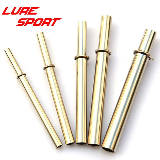 5 Sets Brass Ferrules Rod Connecting Repair Accessory for Fishing Lure Rod