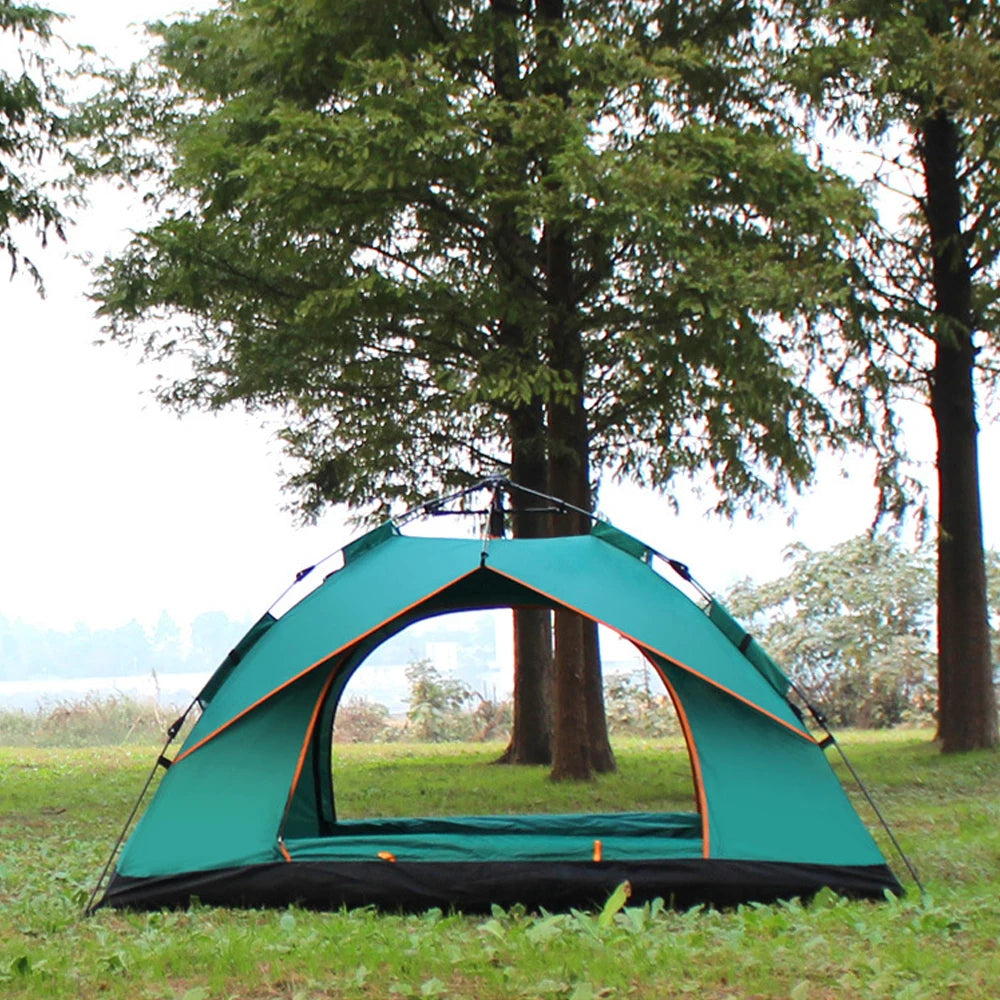 Water-Resistant Outdoor Pop Up Tent for Camping and Hiking