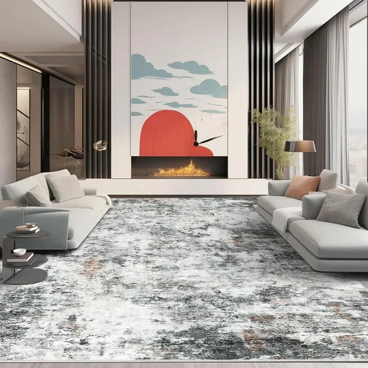 8x10 Stain Resistant Area Rugs Non Slip Striped Design