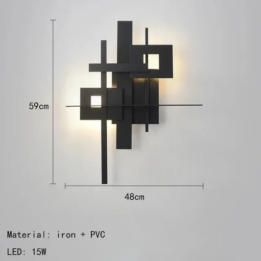 Nordic Restaurant Wall Lamp Cord Pendant Iron Finish Energy Saving Dimmable Light