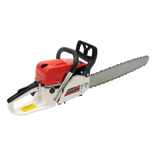 22 Inch Gasoline Chainsaw 2-Stroke Engine 52cc Power