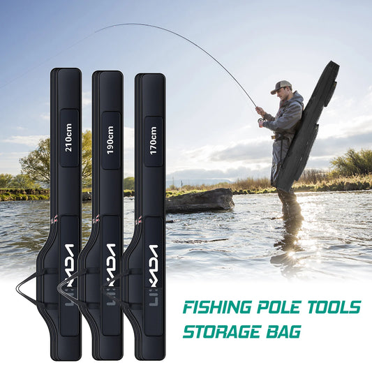 Fishing Bag Oxford Cloth Folding Fishing Rod Tackle Storage