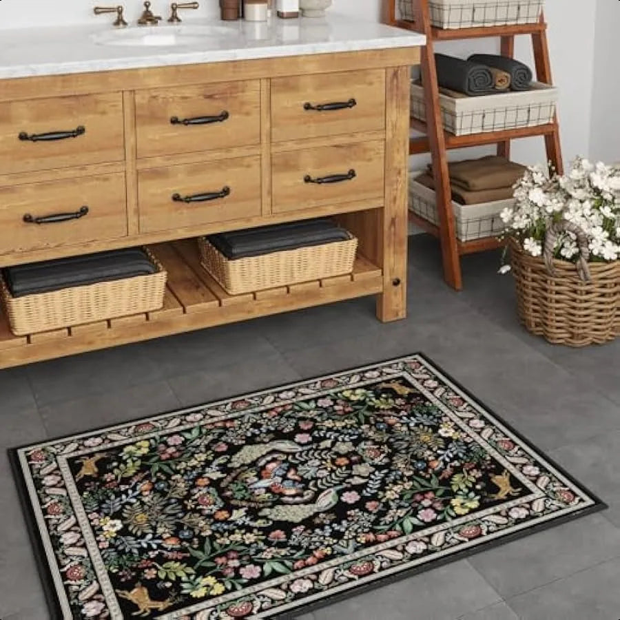 2x3 Non-Slip Indoor Geometric Rug Door Mat