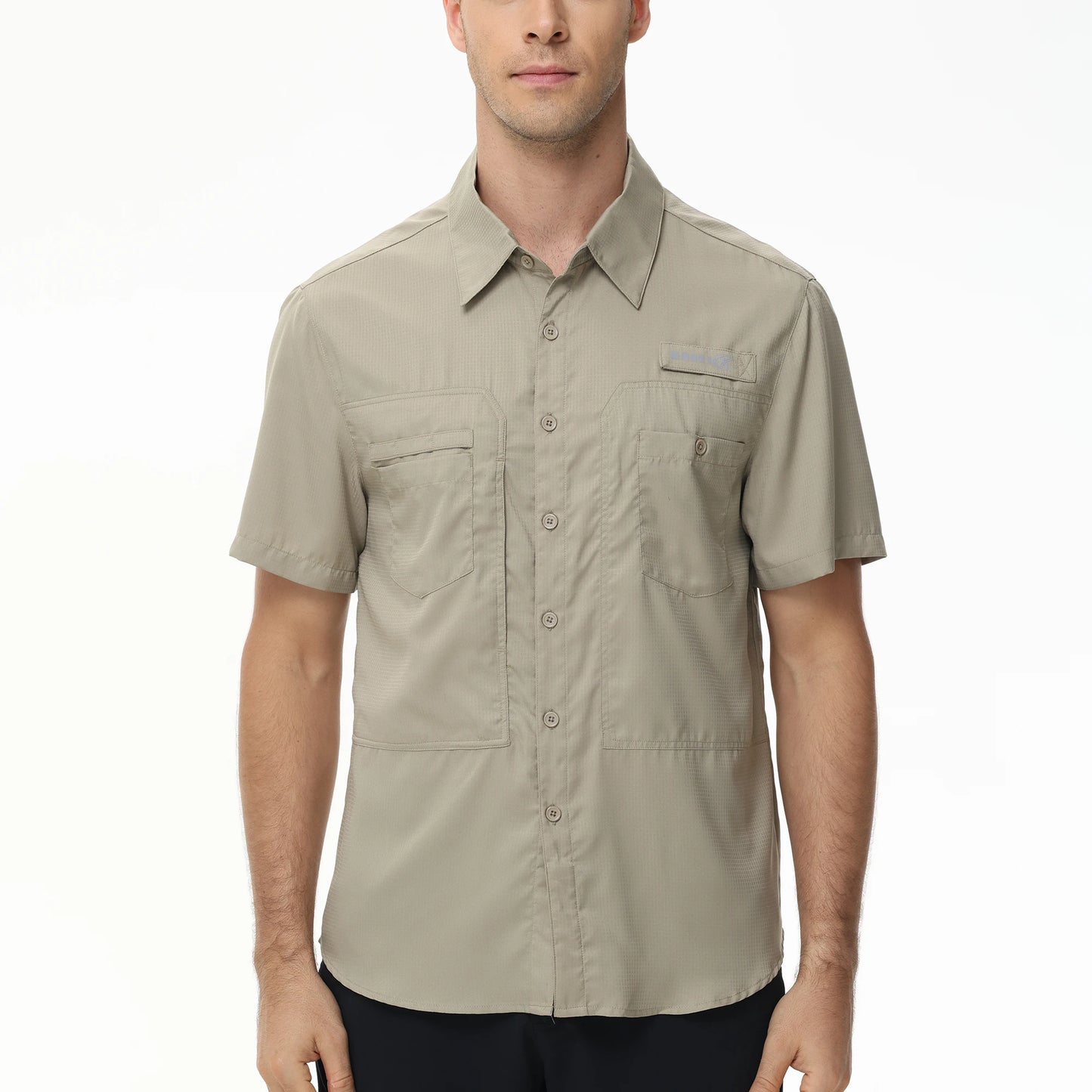 Men's Breathable Fishing Shirts with UV Protection and Pockets