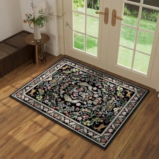 2x3 Non-Slip Indoor Geometric Rug Door Mat
